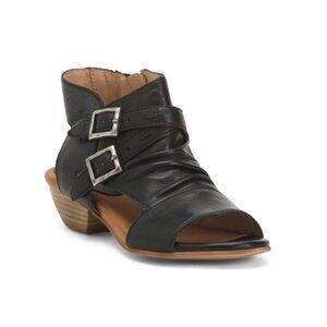 MIZ MOOZ Black Leather Cassius Low Heels